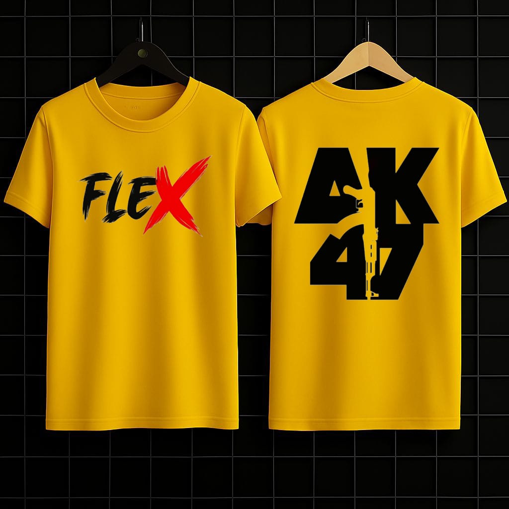 FLEX x AK47 Graphic Tee