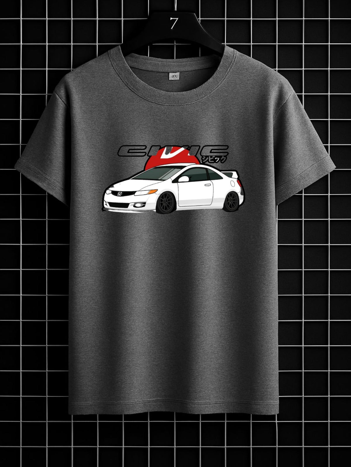 Honda Civic Car Graphic T-Shirt for Men