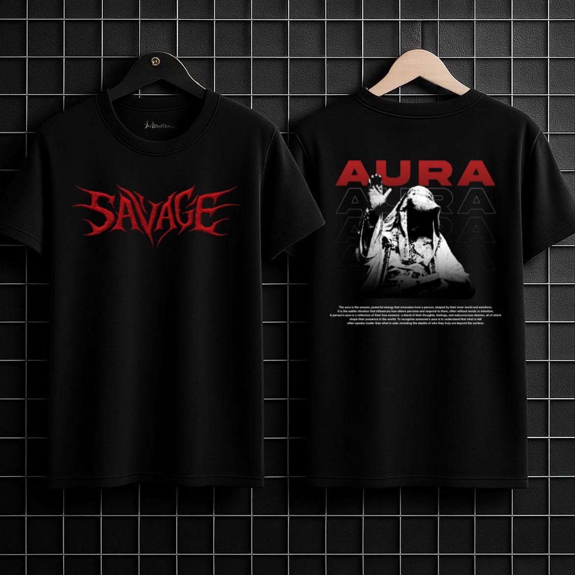 🔥 Savage Aura Graphic T-Shirt 🔥