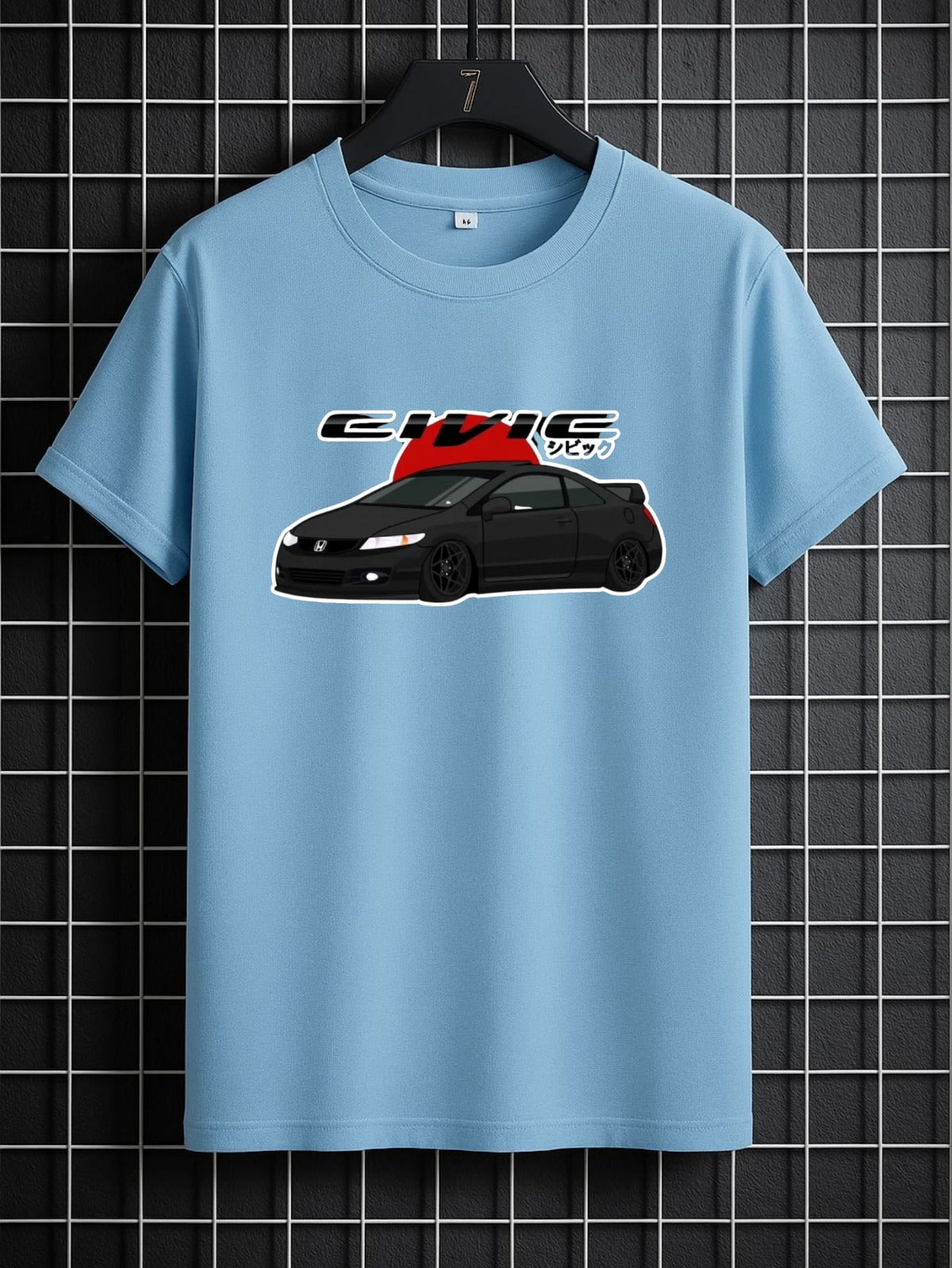 Honda Civic Car Graphic T-Shirt for Men