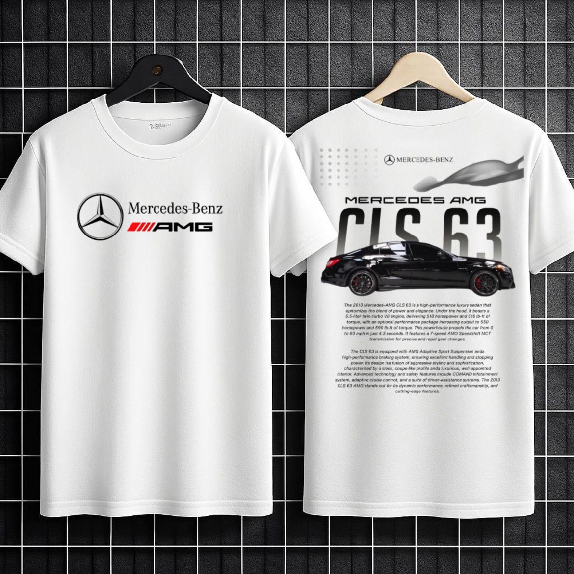 Mercedes-Benz AMG CLS 63 Graphic Tee – Performance Icon Edition