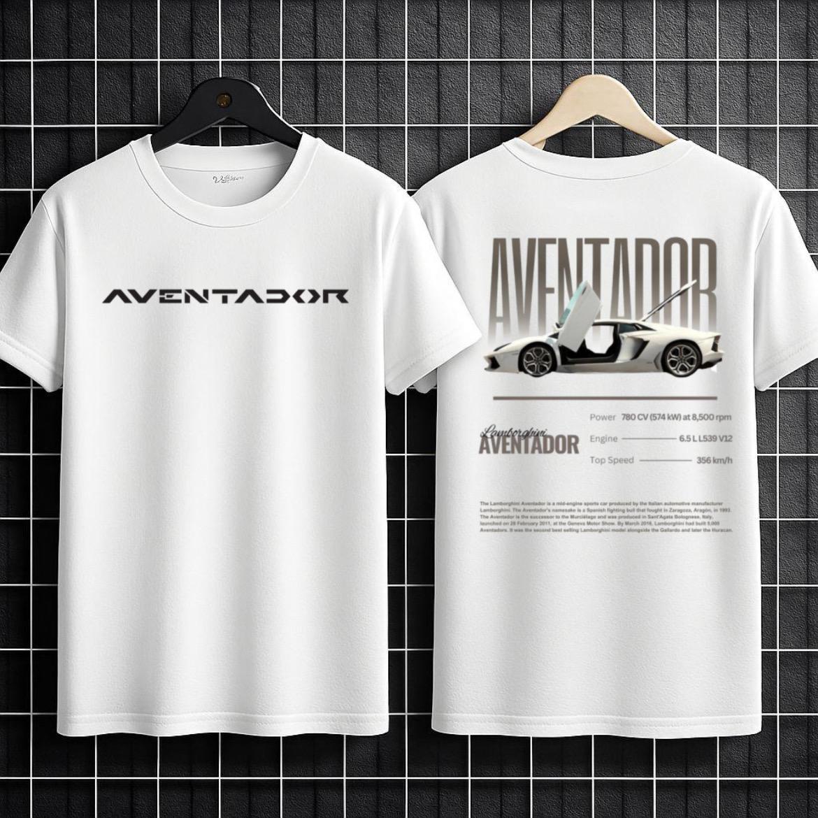 Aventador Graphic Tee – Premium Car Enthusiast Edition