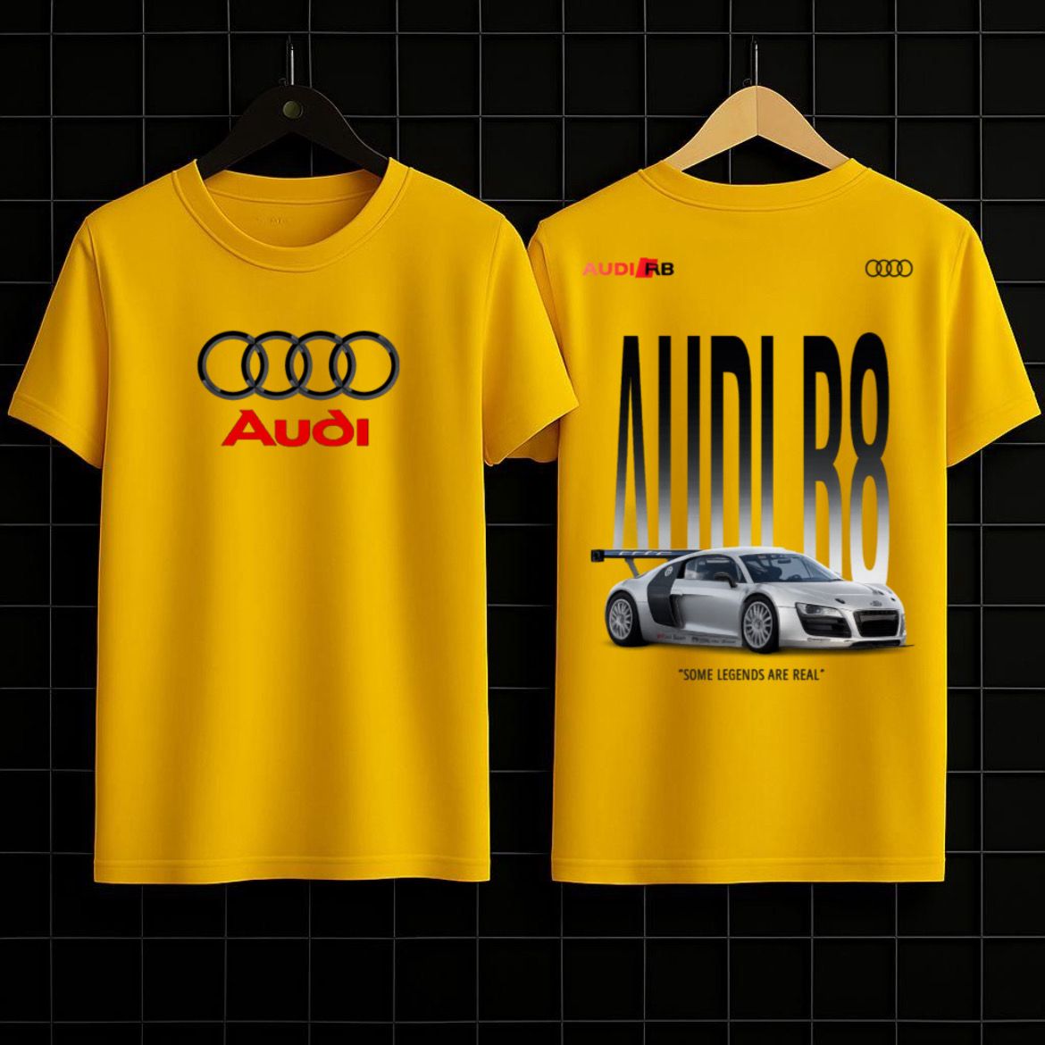 Audi R8 Graphic Tee – Legendary Supercar Edition
