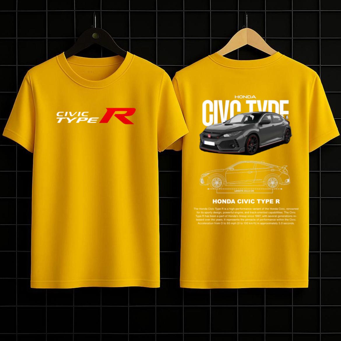 Honda Civic Type R Graphic Tee – Motorsport Icon Edition