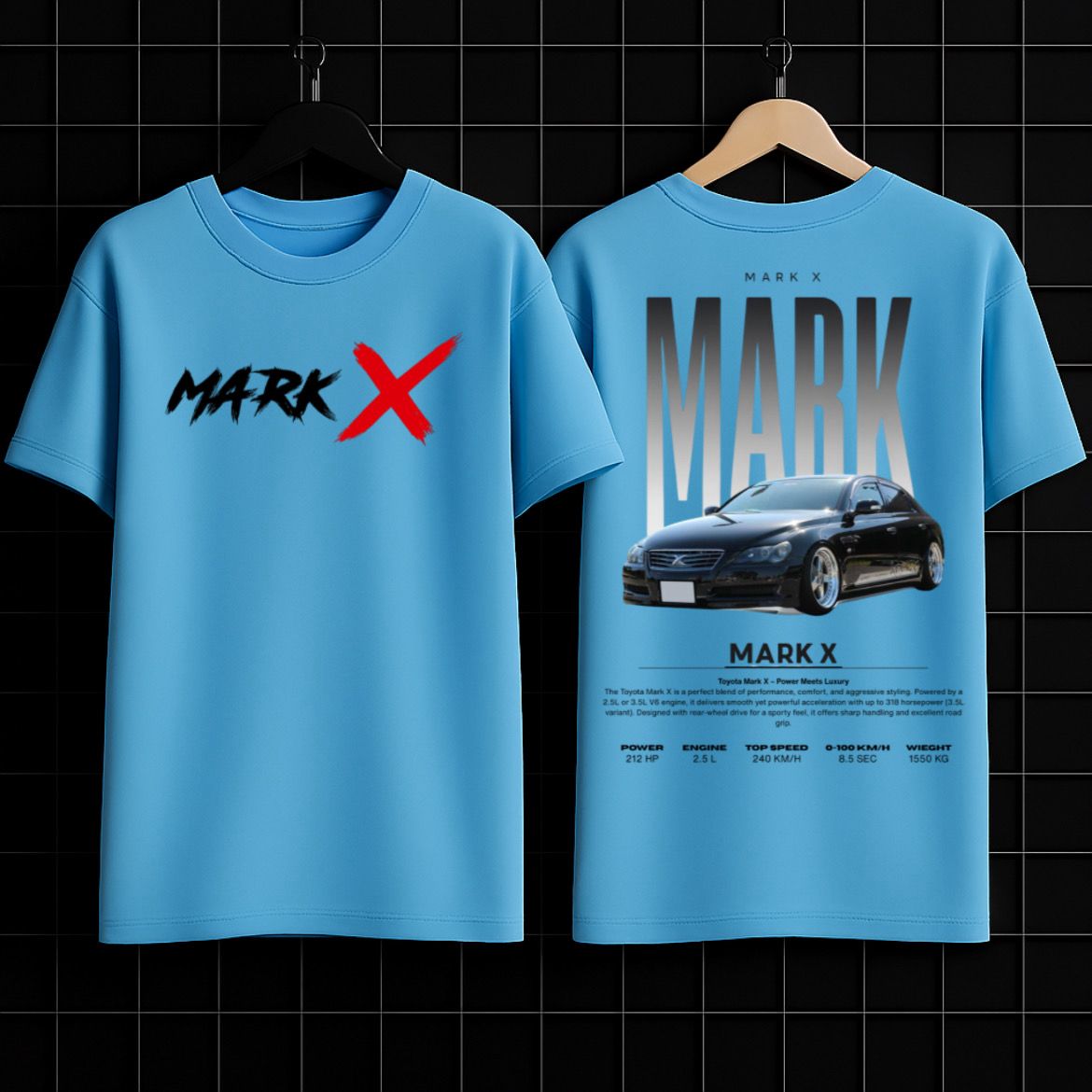 MARK X – Premium Graphic Car T-Shirt