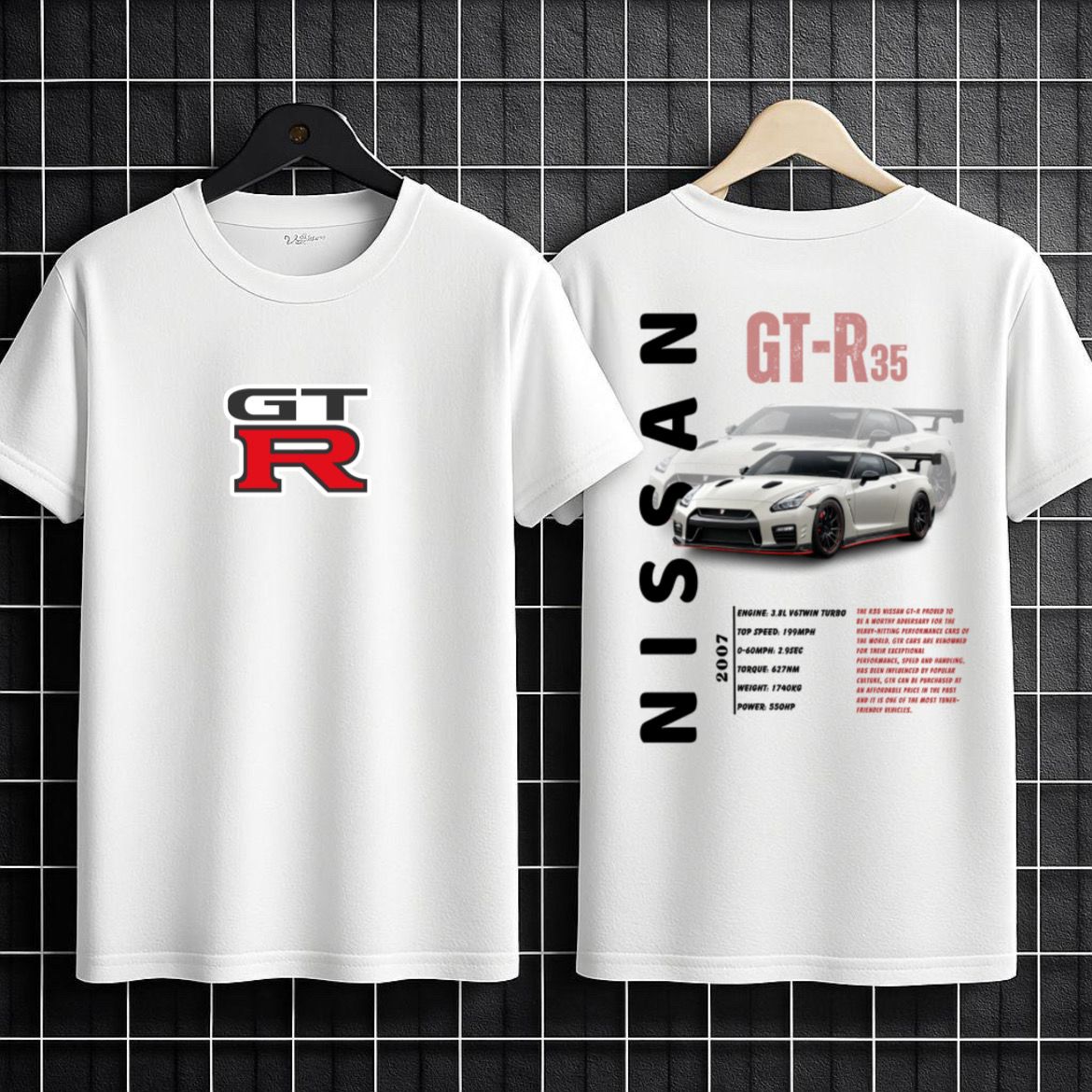 Nissan GT-R35 Graphic Tee – Iconic Performance Edition