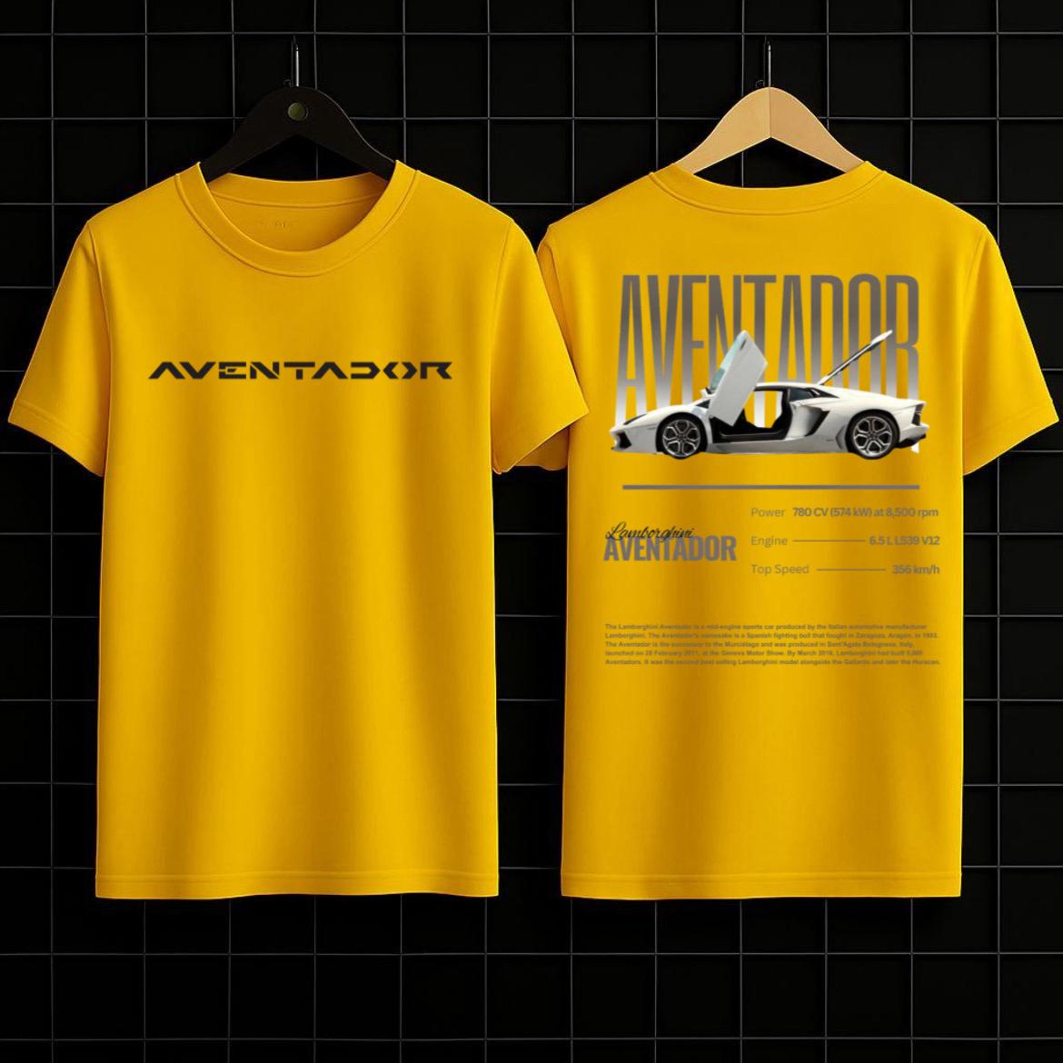 Aventador Graphic Tee – Premium Car Enthusiast Edition
