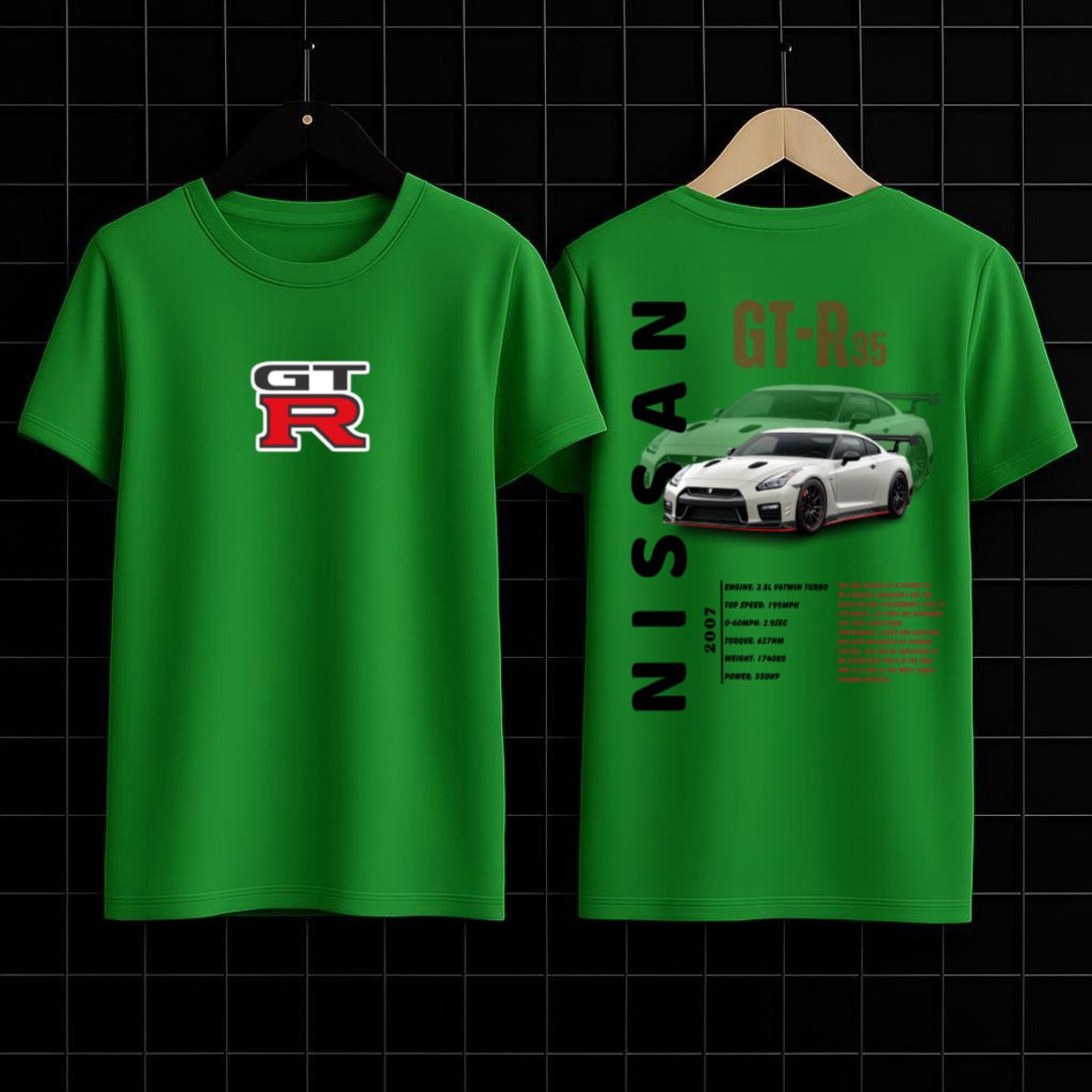 Nissan GT-R35 Graphic Tee – Iconic Performance Edition