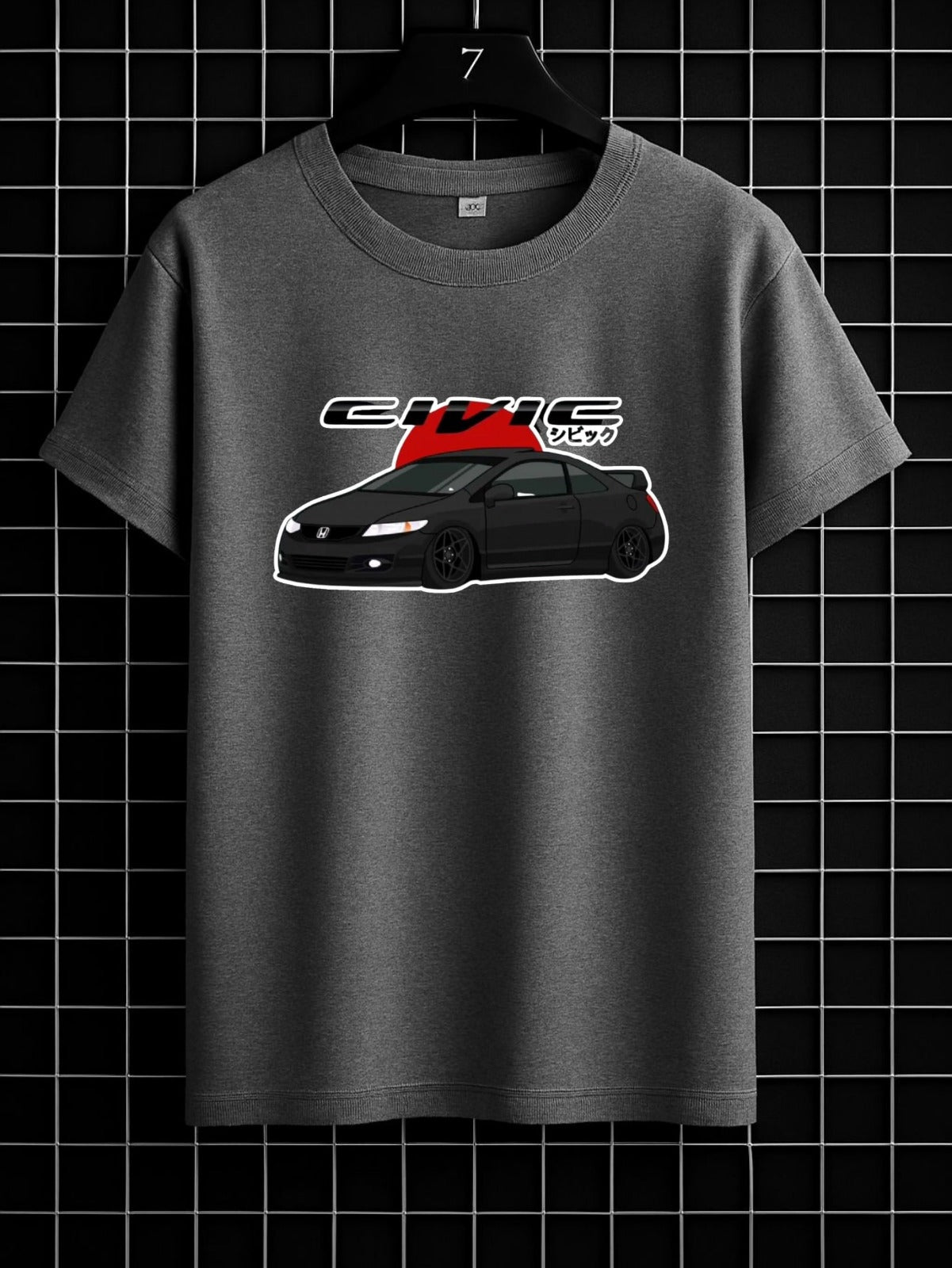 Honda Civic Car Graphic T-Shirt for Men