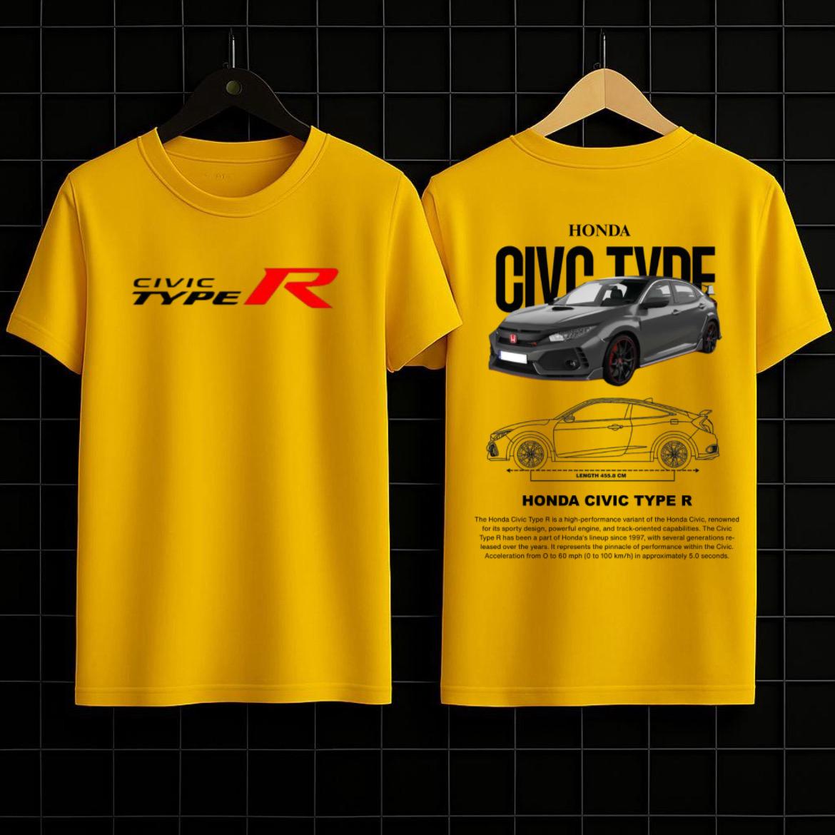Honda Civic Type R Graphic Tee – Motorsport Icon Edition
