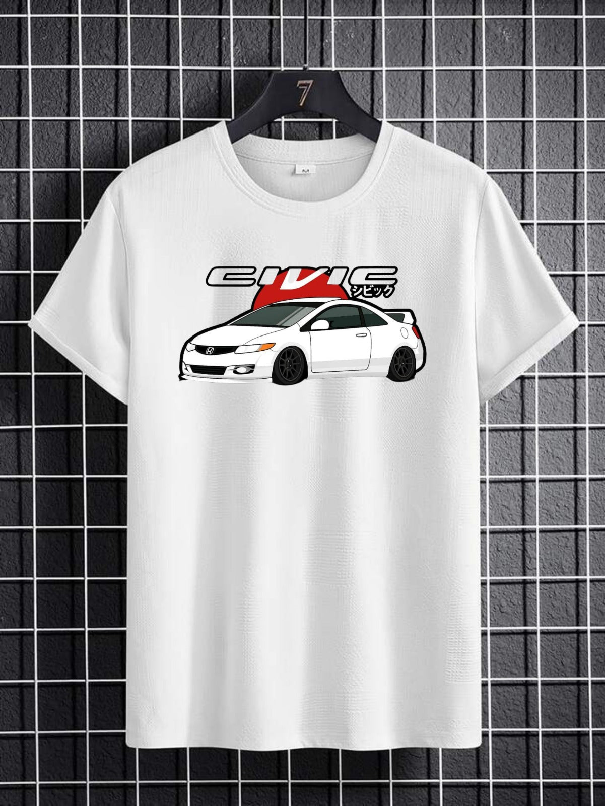 Honda Civic Car Graphic T-Shirt for Men
