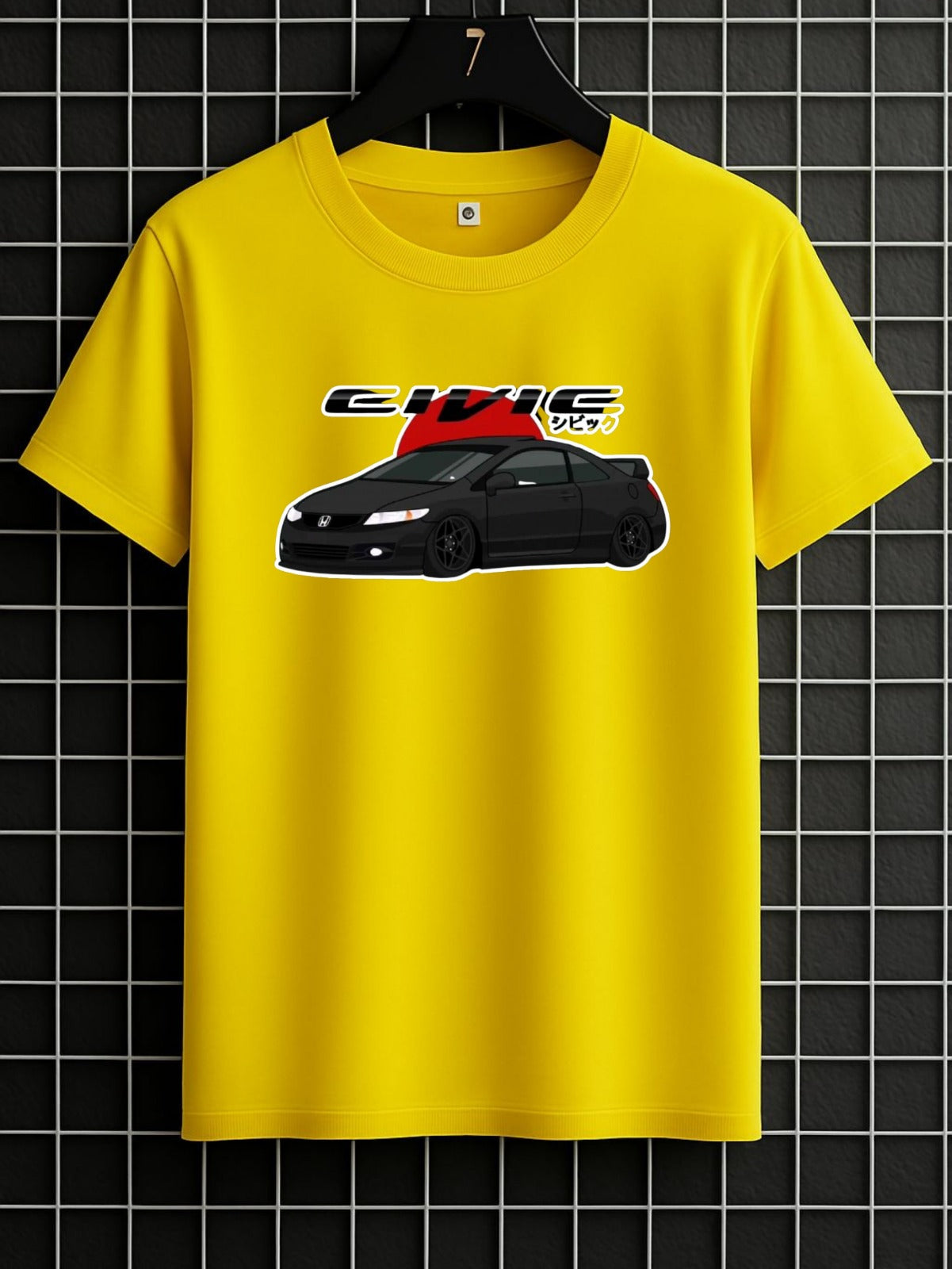 Honda Civic Car Graphic T-Shirt for Men