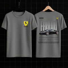 Ferrari Supercar Heritage Graphic Tee – Performance Legacy Edition