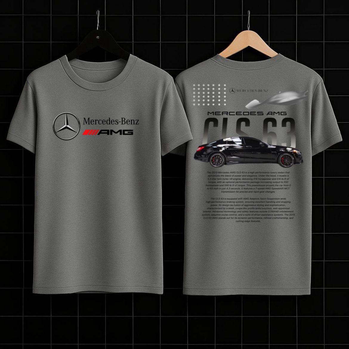 Mercedes-Benz AMG CLS 63 Graphic Tee – Performance Icon Edition