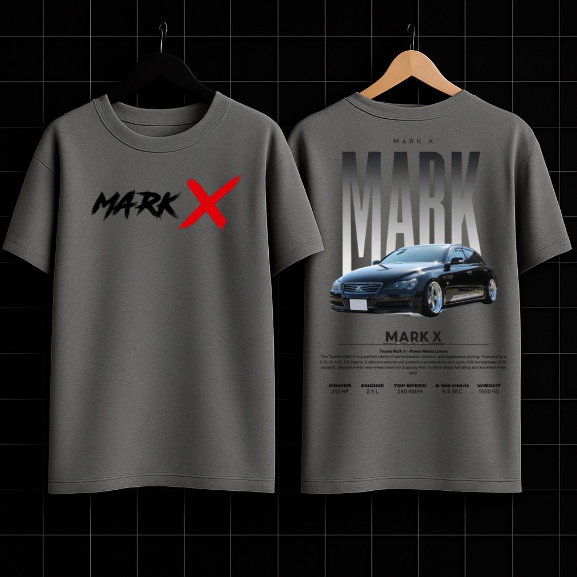 MARK X – Premium Graphic Car T-Shirt